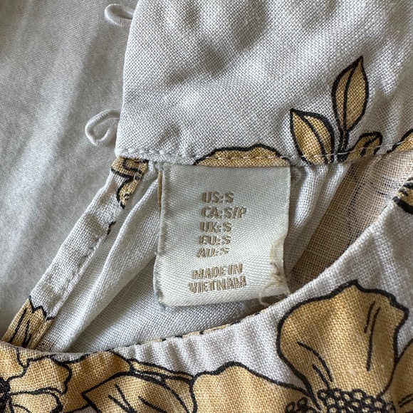 Cynthia Rowley Linen Halter Mini Swing Dress - Picture 3 of 7